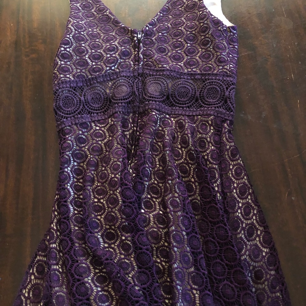 Purple dress